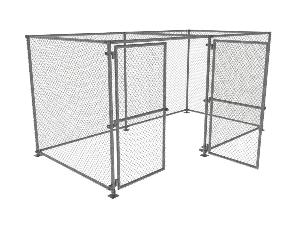 Metal Chainlink Cage Storage